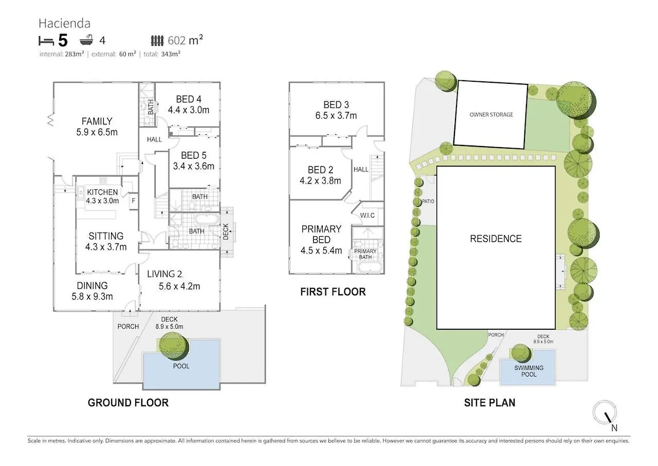 Holiday home Fuller Holidays - Hacienda, Luxury 5 Bedroom Home With Pool Byron Bay